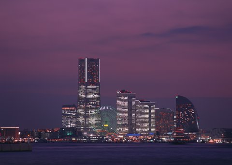 Yokohama from the bay